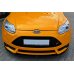 Накладка сплиттер на передний бампер вариант 4 на Ford Focus III ST